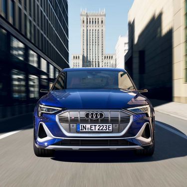 Driving Audi e-tron S Sportback